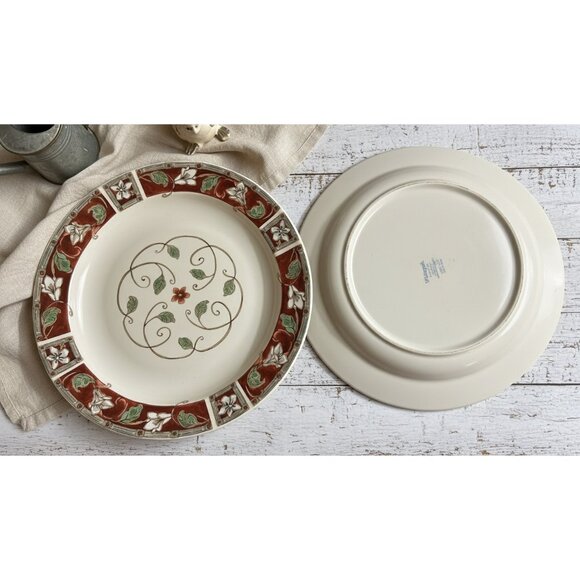 Pfaltzgraff Mission Flower Oversized Platter / Serving Dish – 15” - Picture 2 of 3